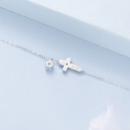 Starlight Cross Bracelet
