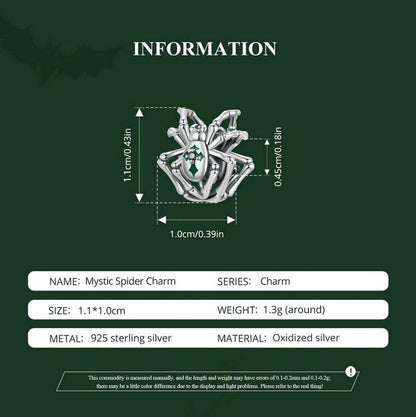 Mystic Spider Charm