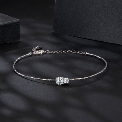 Starlight Moissanite Bangle