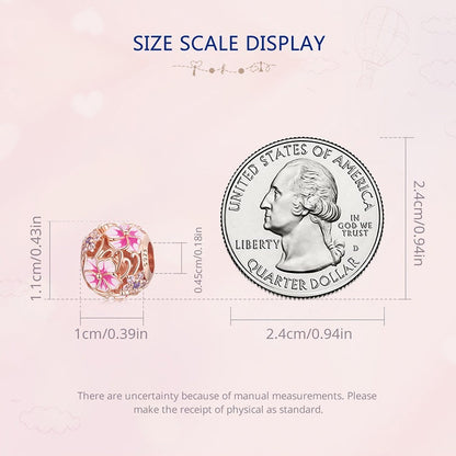 Cherry Blossom Bead Charm