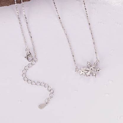 Frosted Crystal Necklace