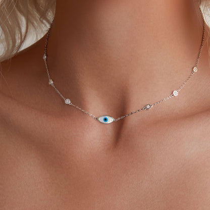 Evil Eye Neck Chain
