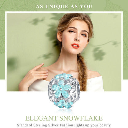 Christmas Theme Snowflake Charm
