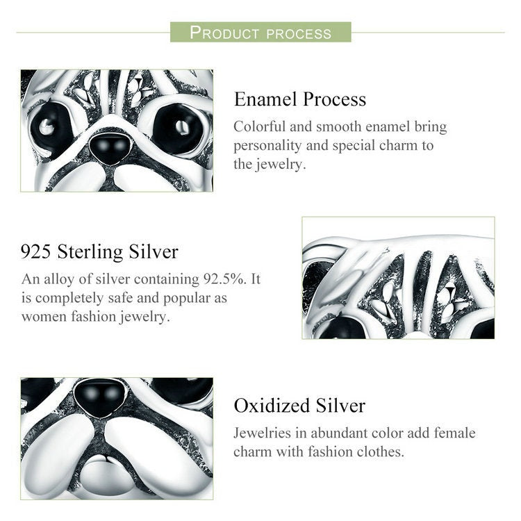 Pug Puppy Charm
