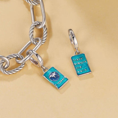 Passport Pendant Charm