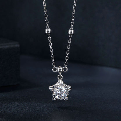 Starlight 0.5ct Moissanite Necklace