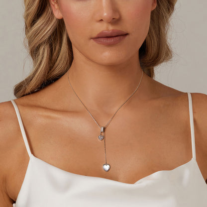 Pearl Accent Y-Drop Necklace