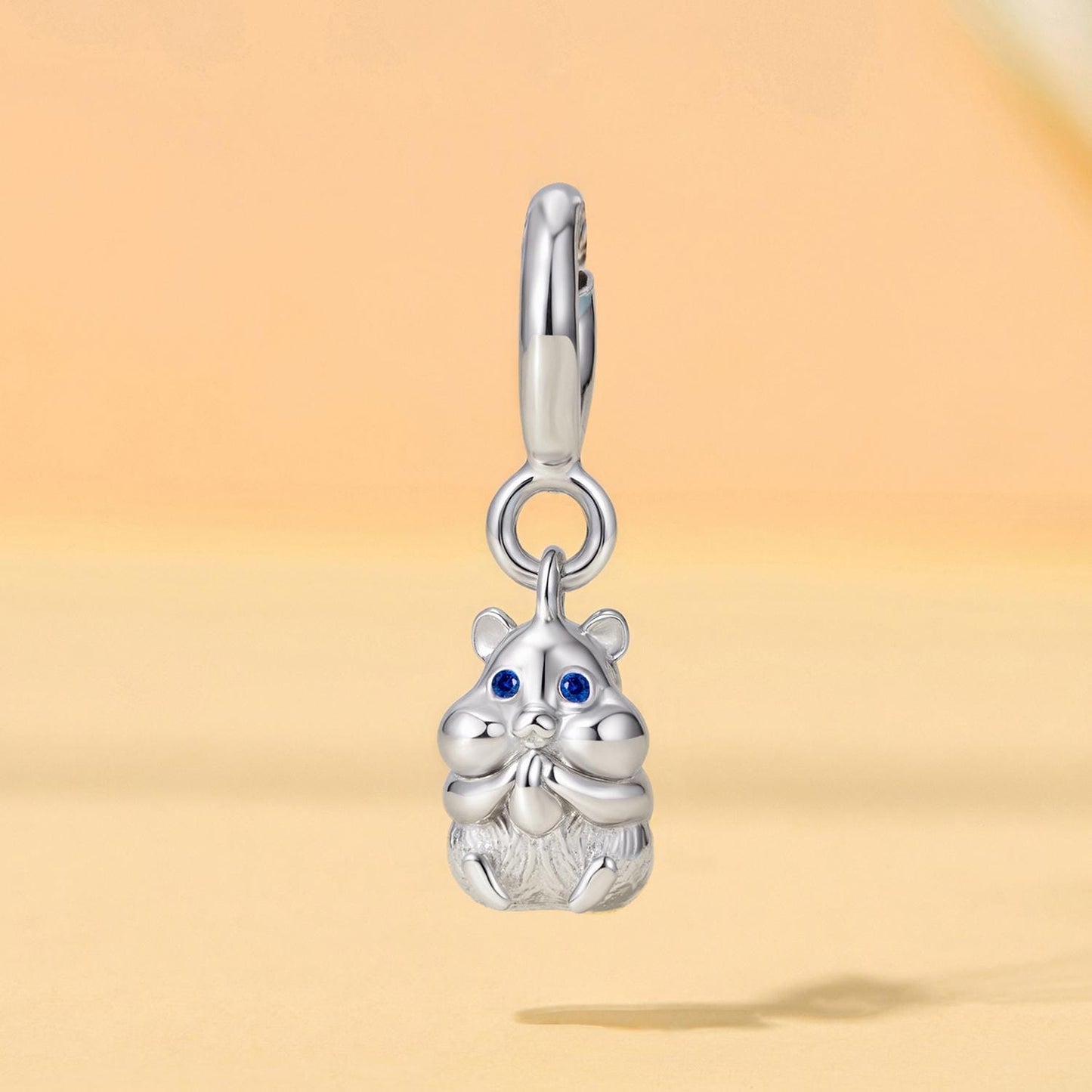 Hamster Locket Pendant Charm