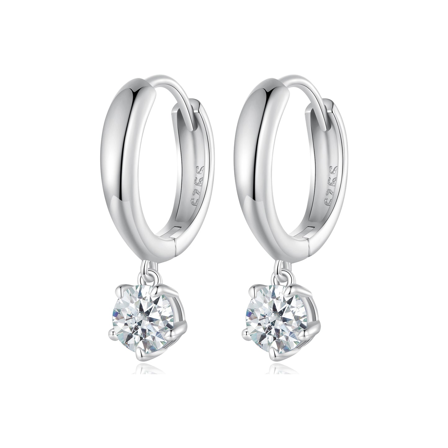0.5ct Moissanite Ear Climbers