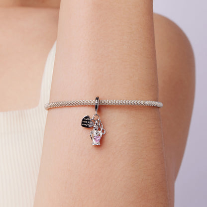 Guardian Angel Love Pendant Charm