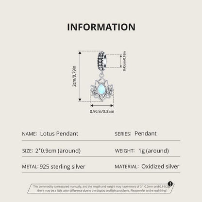 Lotus Pendant Charm