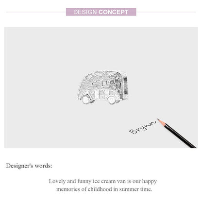 Ice Cream Truck Charm