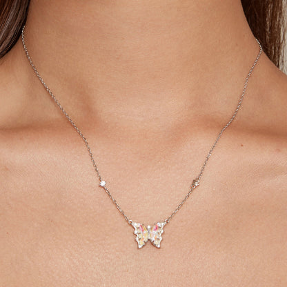 Butterfly Pendant Necklace