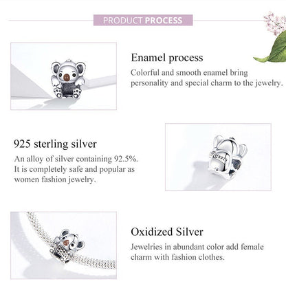 Koala Charm Beads