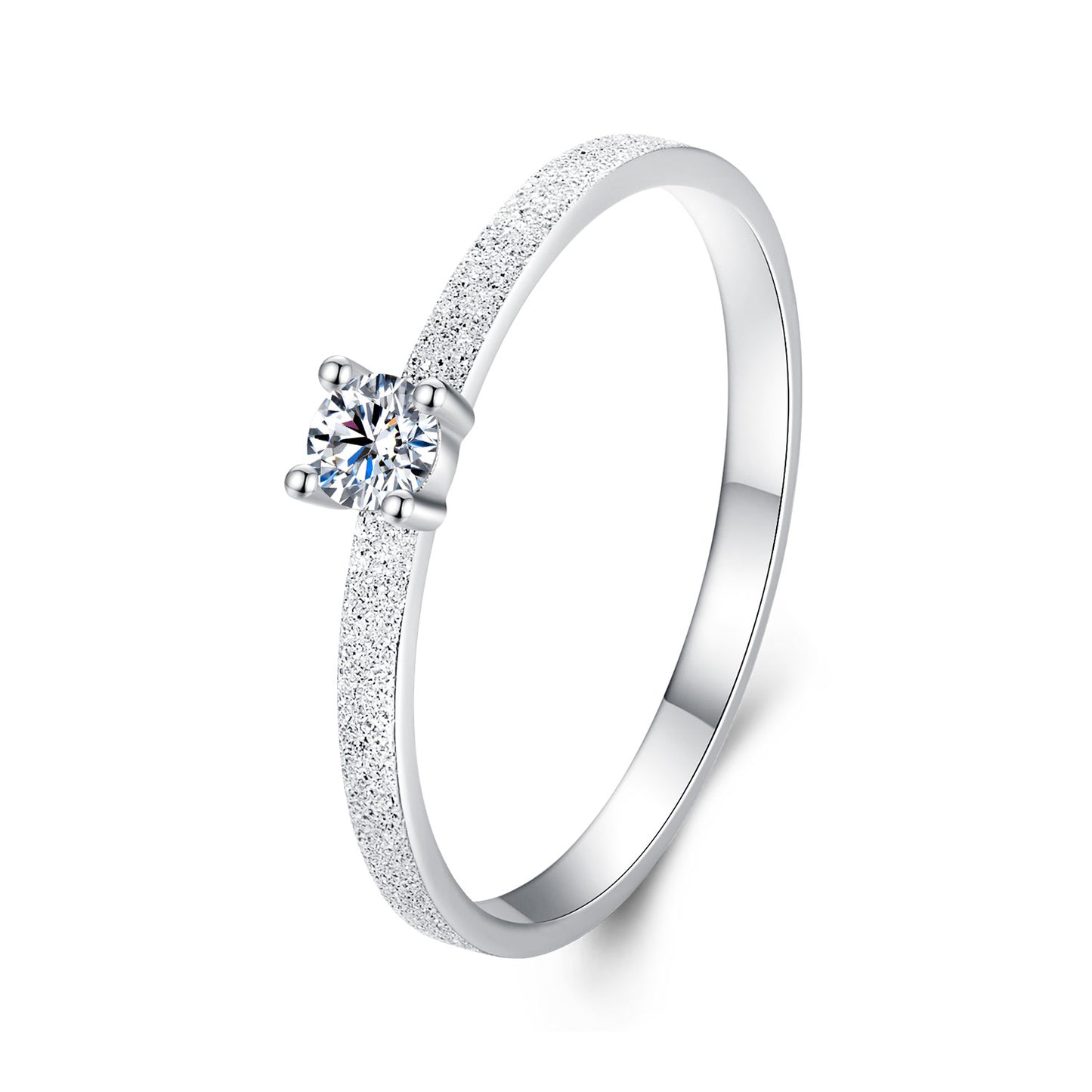 Starlight Moissanite Ring