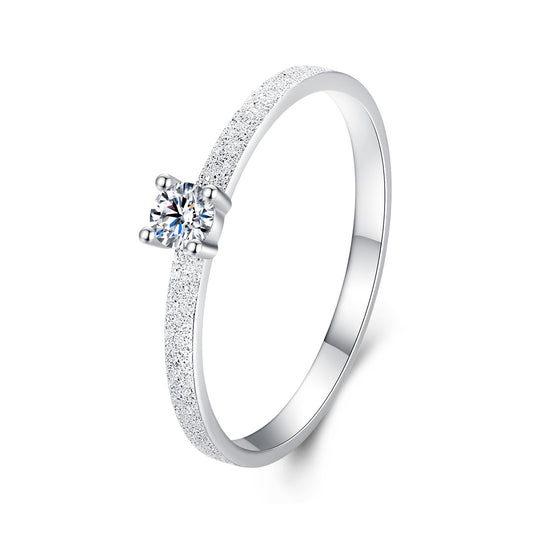 Starlight Moissanite Ring