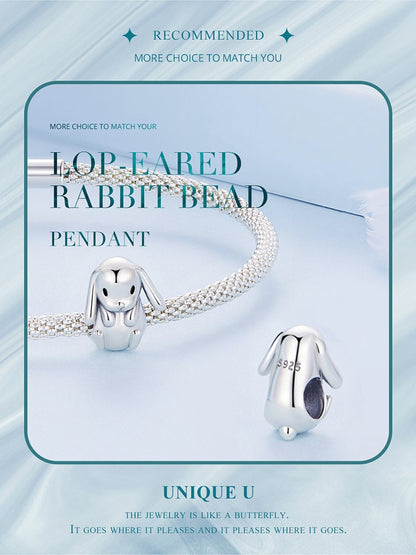 Lop-eared Rabbit Bead Charm