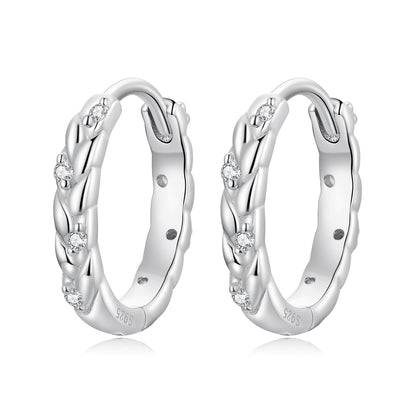 Wheat Clip Earrings