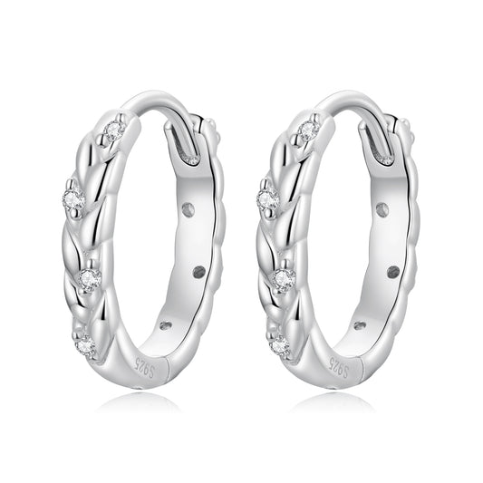 Wheat Clip Earrings