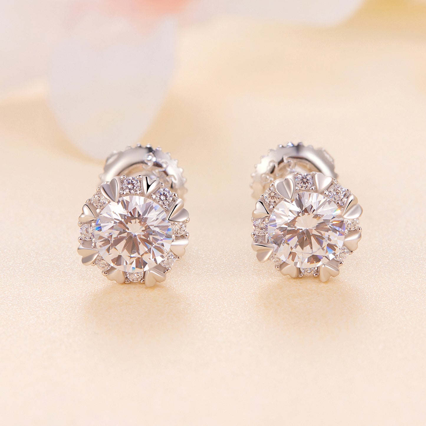 Elegant Moissanite Studs