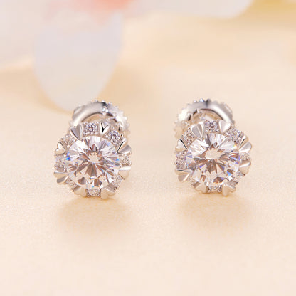 Elegant Moissanite Studs