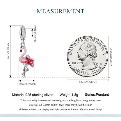 Flamingo Pendant Charm