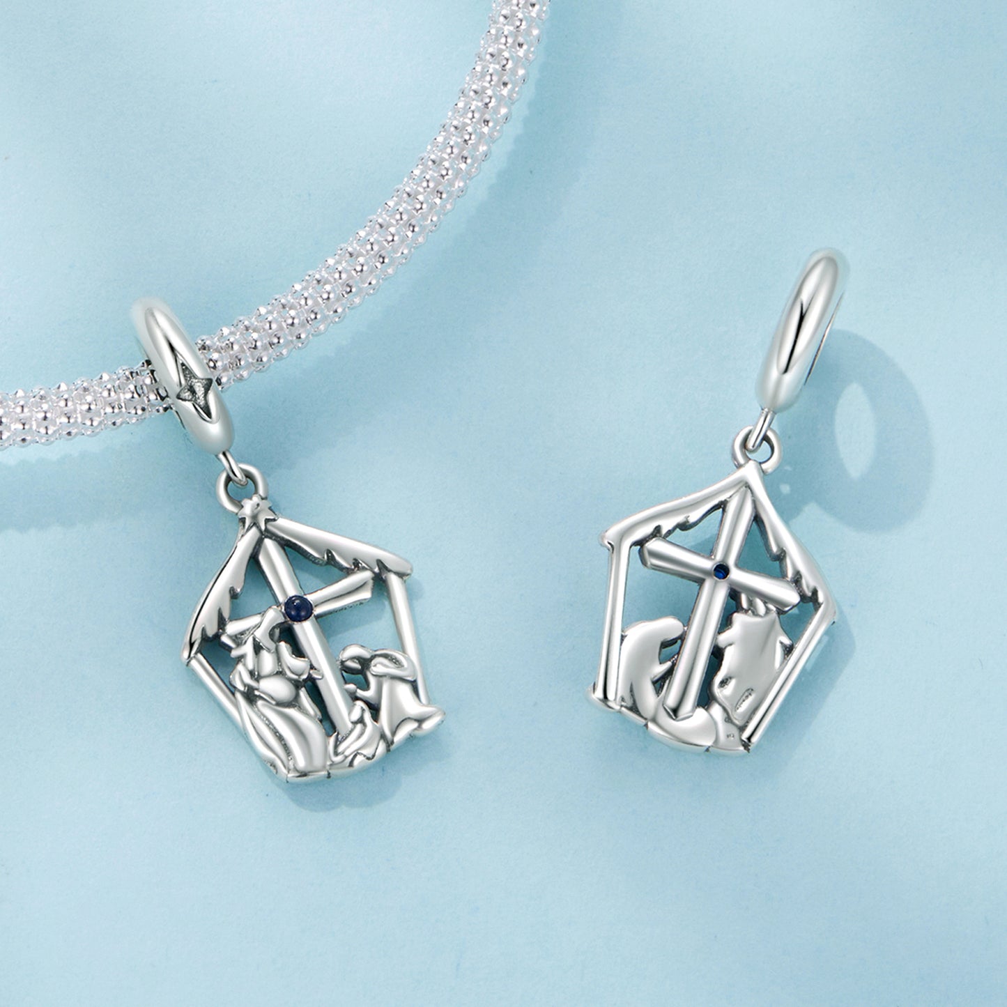 Nativity of Jesus Pendant Charm