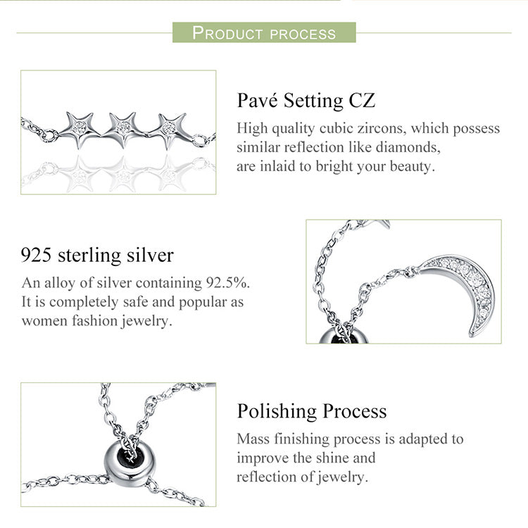Crescent Moon Secret Bracelet