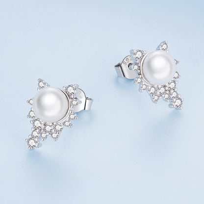 Freshwater Pearl Stud Earrings