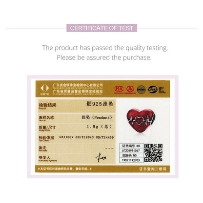 Love Heartbeat Charm
