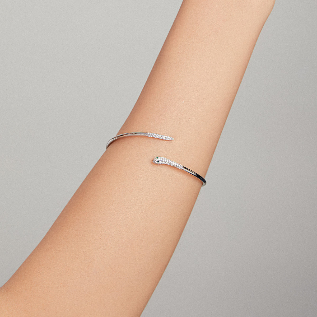 Adjustable Serpent Bangle