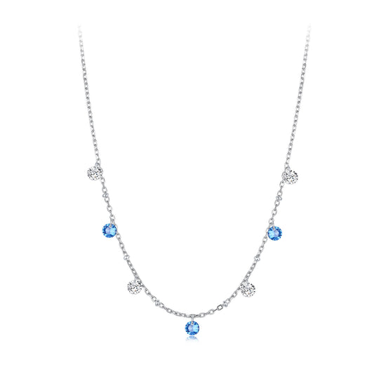 Sparkling Star Cluster Necklace