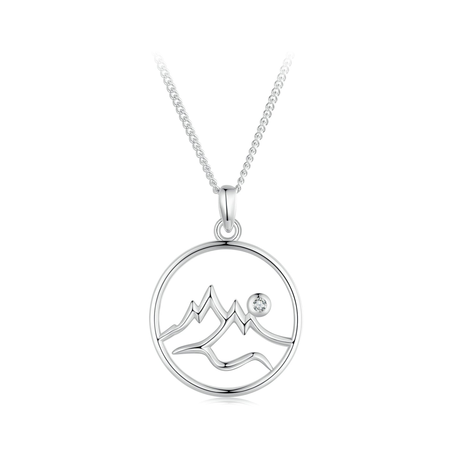 Mountain Silhouette Necklace