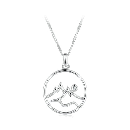 Mountain Silhouette Necklace