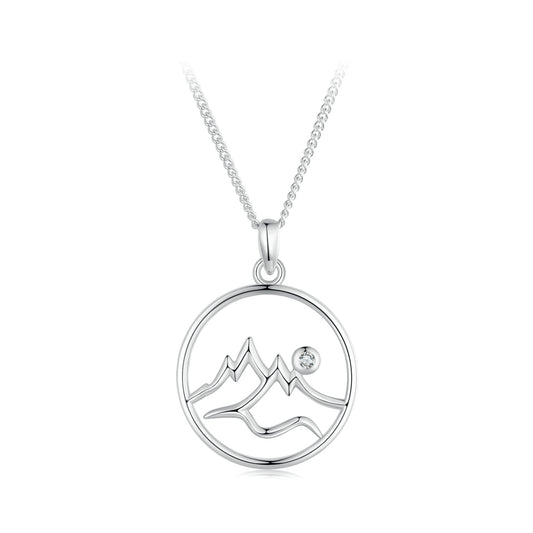 Mountain Silhouette Necklace