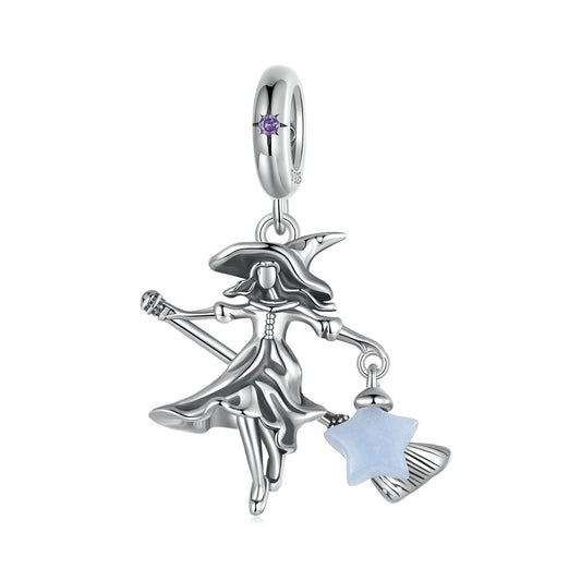 Luminous Elf Witch Pendant Charm