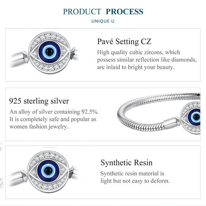Evil Eye Charm Bracelet