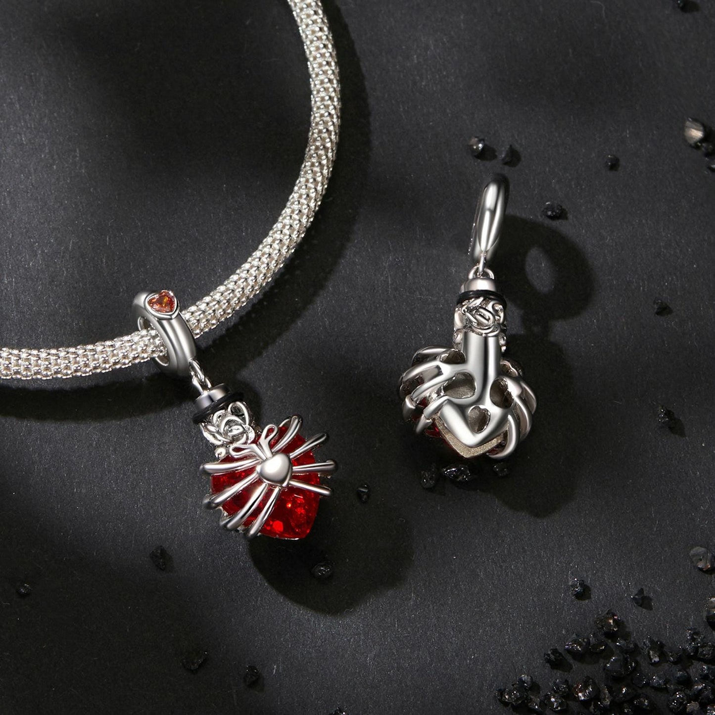 Red Heart Pendant Charm