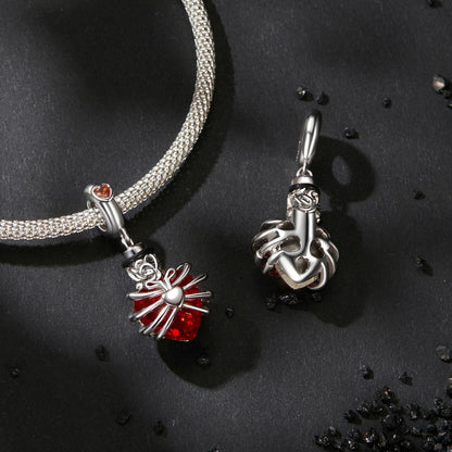 Red Heart Pendant Charm