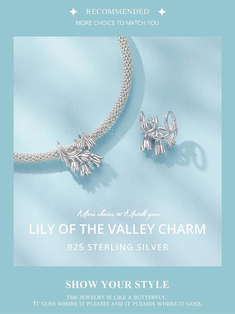 Lily of the Valley Charm