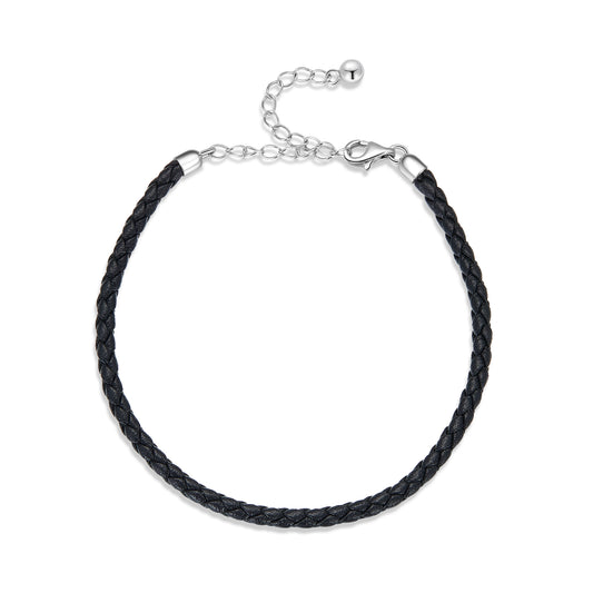Minimalist Leather Cord Bracelet