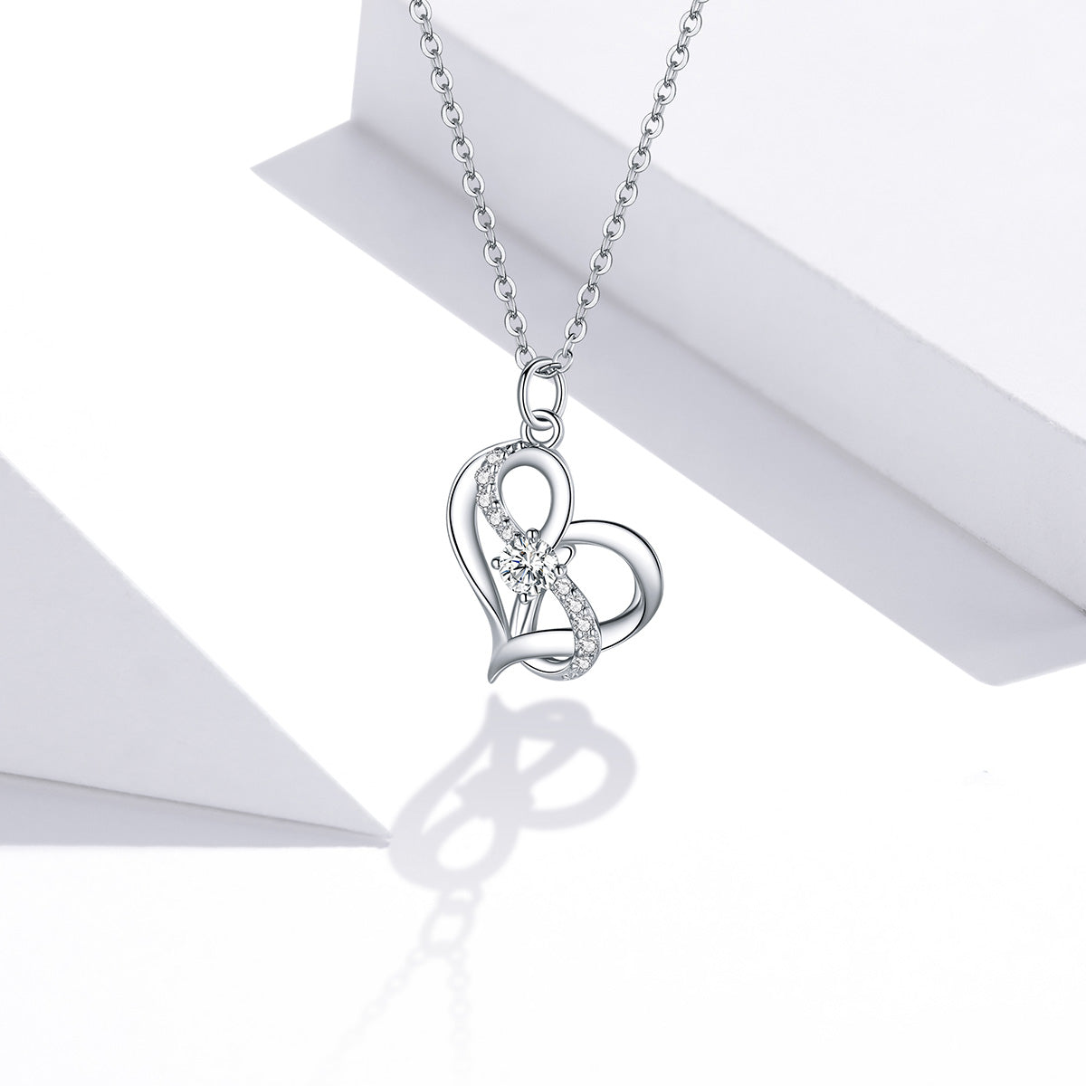 Intertwined Hearts Necklace