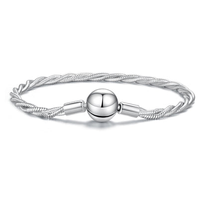 Twisted Basic Chain Bracelet