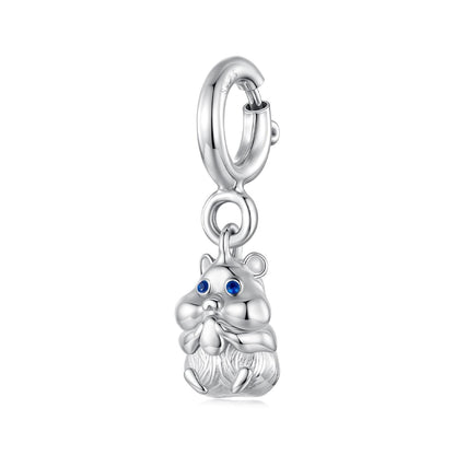Hamster Locket Pendant Charm