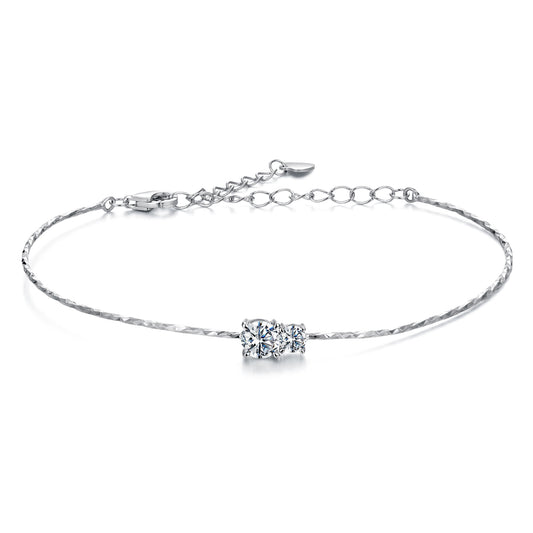 Starlight Moissanite Bangle