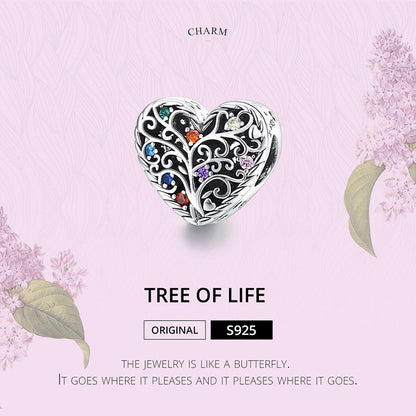 Charm for Bracelet, Life Tree Charm