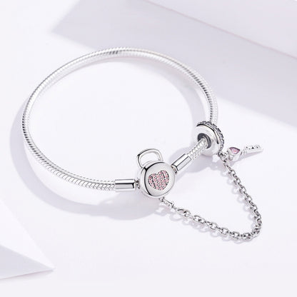 Heart Key Basic Bracelet