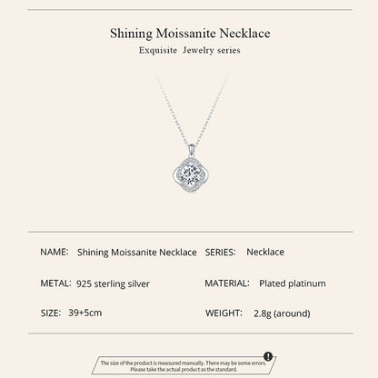 Sparkling Moissanite Necklace