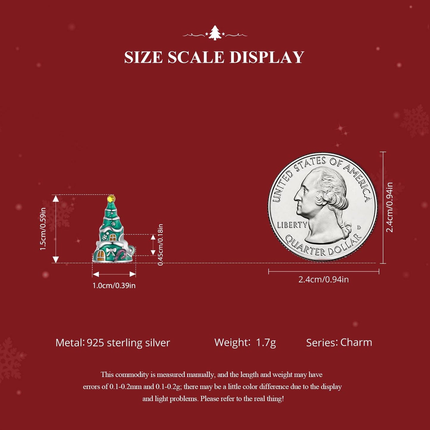 Christmas Tree House Charm