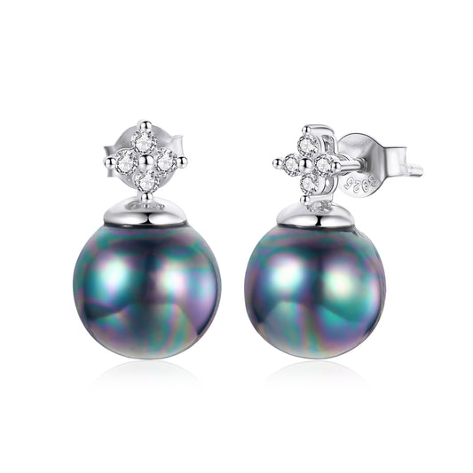 Sparkling Ball Stud Earrings
